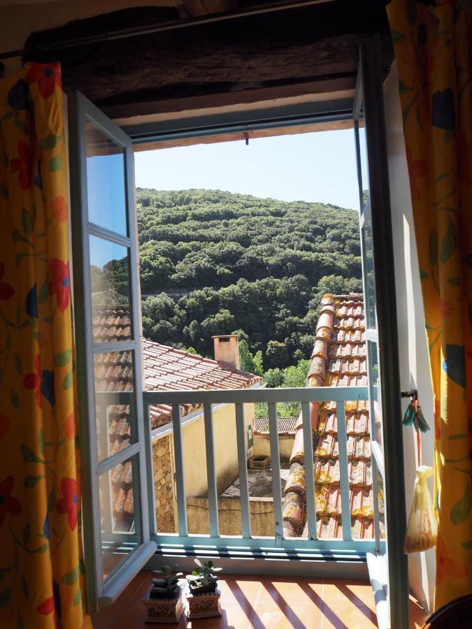 Chambre D'Hotes Le Rougeyras Roquebrun Εξωτερικό φωτογραφία