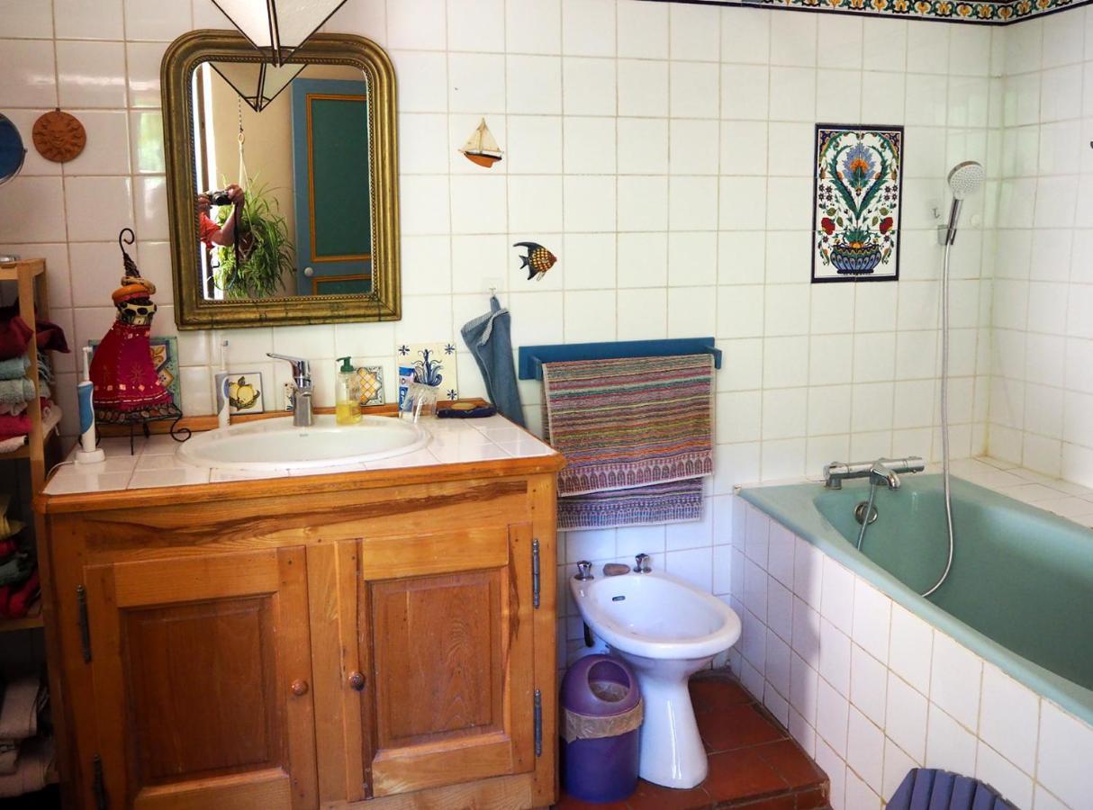 Chambre D'Hotes Le Rougeyras Roquebrun Εξωτερικό φωτογραφία