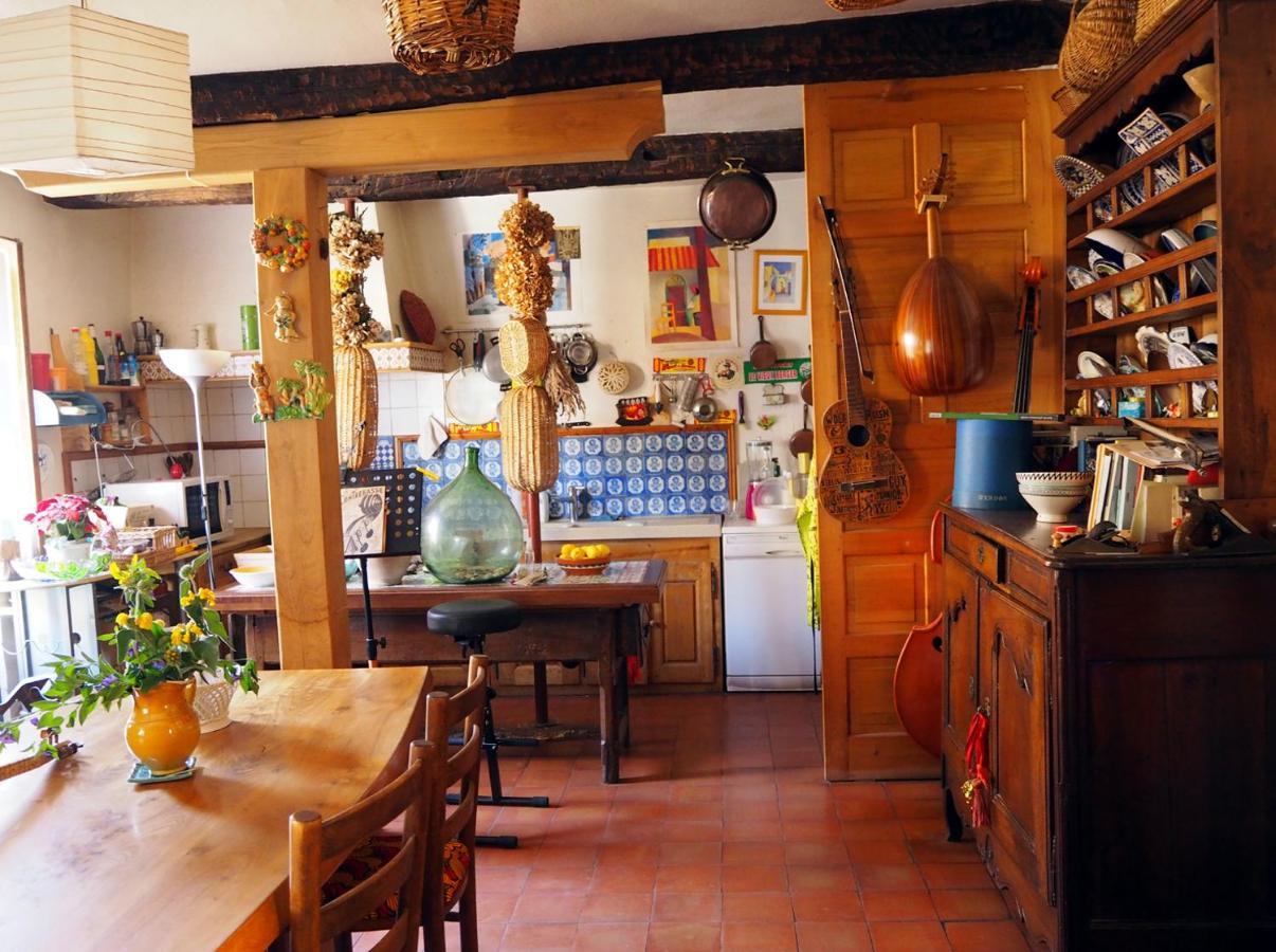 Chambre D'Hotes Le Rougeyras Roquebrun Εξωτερικό φωτογραφία